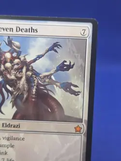 Magic the Gathering Foundations Sire of Seven Deaths 0001 Regular Mythic LP - Image 4