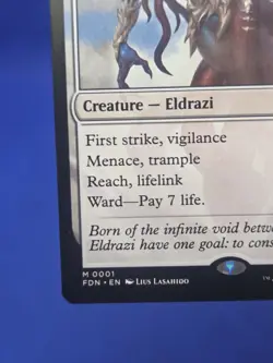 Magic the Gathering Foundations Sire of Seven Deaths 0001 Regular Mythic LP - Image 5