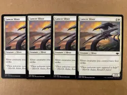 MTG 4x Lancer Sliver # 18 Modern Horizons Pauper Magic the Gathering x4 NM - Image 1