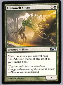 Manaweft Sliver - 184 - Core Set 2014 (M14) MTG LP - Image 1