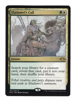 MTG English Eladamri's Call NM Normal Modern Horizons - Image 1