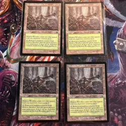 4x HICKORY WOODLOT MERCADIAN MASQUES MTG MAGIC THE GATHERING - Image 1