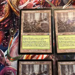 4x HICKORY WOODLOT MERCADIAN MASQUES MTG MAGIC THE GATHERING - Image 2