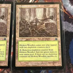 4x HICKORY WOODLOT MERCADIAN MASQUES MTG MAGIC THE GATHERING - Image 3