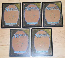 MTG 5x Artifact Elixir of Immortality, Scrabbling Claws & Feldon's Cane - Image 2