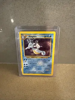 Kingdra 8/111 Neo Genesis Holo Rare Pokemon Card Unlimited, Vintage NM - Image 1