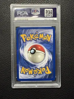 1999 Pokemon Fossil Unlimited Moltres Holo #12 12/62 Rare PSA 8 NM-MT old cert - Image 2
