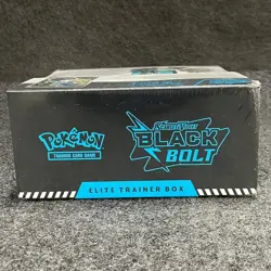 POKEMON Scarlet & Violet- Black Bolt Elite Trainer Box, Sealed Box is Worn - Image 4