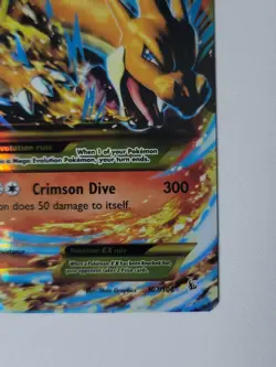 M Charizard EX Y Mega Full Art Secret Rare Flashfire 107/106 Pokemon LP - Image 2