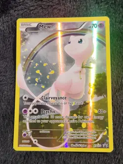 Pokemon XY Promo Mew XY110 Black Star Promo NM - Image 1
