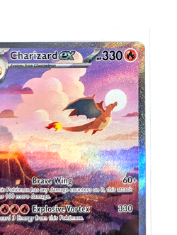 Charizard ex 199/165 SIR Full Alt Art Holo POKEMON TCG S&V 151 MEW ENGLISH NM/M - Image 3