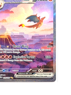 Charizard ex 199/165 SIR Full Alt Art Holo POKEMON TCG S&V 151 MEW ENGLISH NM/M - Image 5