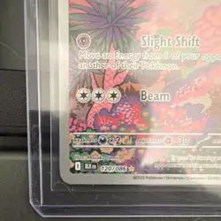 Pokemon Elgyem 120/086 Sv: Black Bolt Illustration Rare Full Art Holo 2025 - Image 5