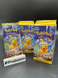 Lot of (60) Pokemon TCG Korean Electric Breaker Booster Packs SEALED - Image 1
