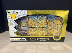 POKEMON CELEBRATIONS PIKACHU V-UNION SPECIAL COLLECTION BOX SEALED - Image 1