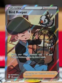 Pokemon TCG Bird Keeper Full Art 66/72 Ultra Rare Holo - JA59 - Image 1