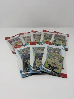 8 Pokemon Destined Rivals Blister Coin Pack - LOT OF 8 Blisters - Image 2