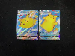2023 Pokemon TCG S-Chn Surfing Pikachu Vmax CSDC E #022/024 #024/024 Lot*2 -LU57 - Image 2