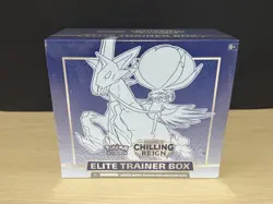 POKEMON SWORD & SHIELD CHILLING REIGN FACTORY SEALED ELITE TRAINER BOX ETB - Image 1