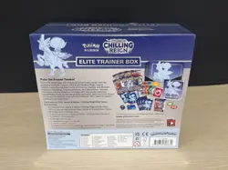 POKEMON SWORD & SHIELD CHILLING REIGN FACTORY SEALED ELITE TRAINER BOX ETB - Image 2