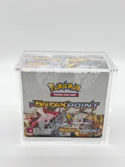 Pokemon TCG XY Break Point Booster Box SEALED w/Acrylic Case - Image 1