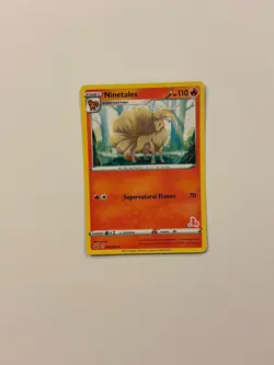 030/264 Ninetales #7 Pokemon Cinderace Deck Variant Fusion Strike G - Image 1