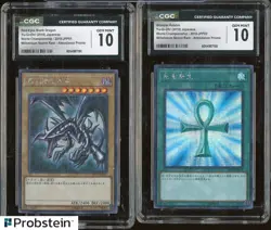Yugioh World Championship 2019 Card Promo Red-Eyes 2019 Reborn JPP01 CGC 10 Set - Image 1