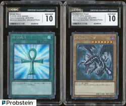 Yugioh World Championship 2019 Card Promo Red-Eyes 2019 Reborn JPP01 CGC 10 Set - Image 1