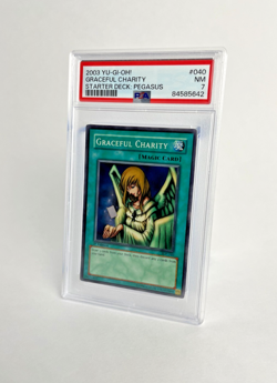 Yu-Gi-Oh! Graceful Charity SDP-040 Rare 1st Edition Holographic PSA 7 - Image 1