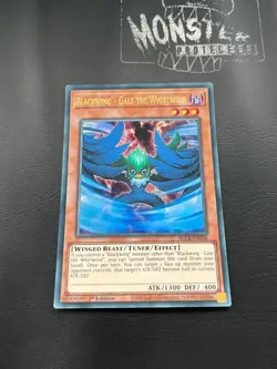 YUGIOH BLACKWING - GALE THE WHIRLWIND ULTRA RARE BLCR-EN056 1ST EDITION - Image 1