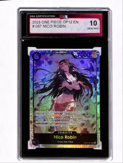 2025 Legacy of the Master Nico Robin SR KSA 10 (BCGA6) #087 - Image 1
