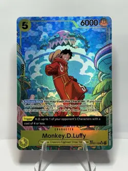 2024 One Piece Two Legends Monkey.D.Luffy Treasure Rare #OP07-109 - Image 1