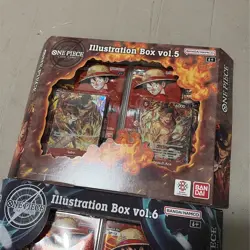 One Piece Illustration Box IB05 + IB06 Vol 5 & 6 - ENG Sealed NEW Lot Of 2 - Image 2
