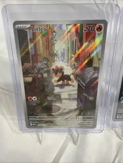 Mega Evolutions Illustration Rare Lot (5 Cards) Ft. Litleo, Inteleon, Stufful NM - Image 2