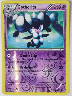 REVERSE HOLO Gothorita 45/98 PL / LP Emerging Powers Pokemon Card Atsuko Nishida - Image 1