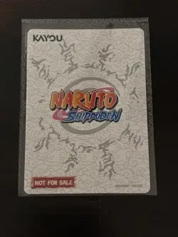 Naruto Shippuden- Naruto Uzumaki PSA Magazine Promo Card Sealed - Image 2