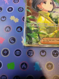 Parasol Lady 255/182SV04: Paradox Rift Holo Sir Pokemon TCG Card NM Condition - Image 2