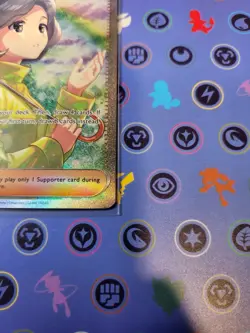 Parasol Lady 255/182SV04: Paradox Rift Holo Sir Pokemon TCG Card NM Condition - Image 3