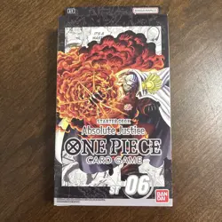 One Piece Card Game: Starter Deck ST-06 - Absolute Justice (ST06) ENG Sealed NEW - Image 1