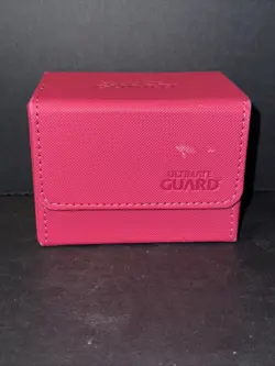 Ultimate Guard Red Deck Case Card Storage Box - Image 1