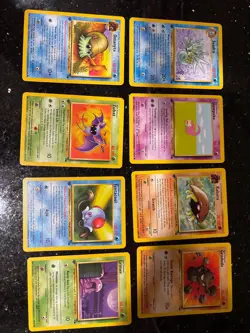 Vintage Base Set Pokemon Cards, some Shadlowless some First Edition - Image 3