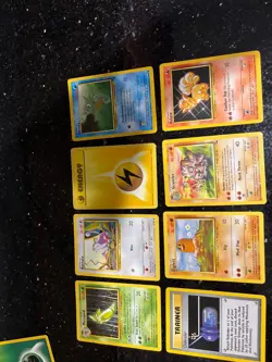 Vintage Base Set Pokemon Cards, some Shadlowless some First Edition - Image 5