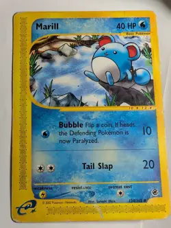 Marill 120/165 Expedition Base Set Pokemon TCG CCG Card - Image 1