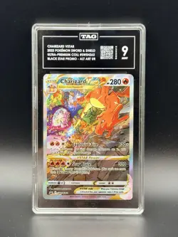 Charizard 🔥✨• VSTAR SWSH262 Promo Holo Card TAG 9 • Pokemon TCG - Image 1