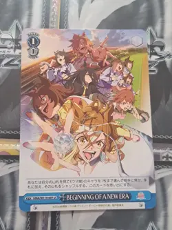 Weiss Schwarz Uma Musume Pretty Derby UMA/W119-097 U Beginning Of A New Era Card - Image 1