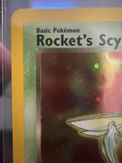 Rocket's Scyther - 13/132 - Pokemon Gym Heroes Unlimited Holo Rare Card WOTC - Image 4