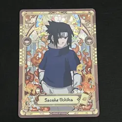 Sasuke Uchiha NRSA01-SP-002L5 Naruto Kayou Heavens Scroll English Card NM - Image 1