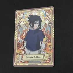 Sasuke Uchiha NRSA01-SP-002L5 Naruto Kayou Heavens Scroll English Card NM - Image 5