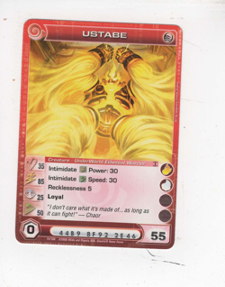 Chaotic creature card Underworld Ustabe Min Energy Common - Image 1