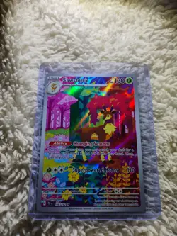 Sawsbuck IR 2024 Pokemon Temporal Forces Illustration Rare Card #166 - Image 1
